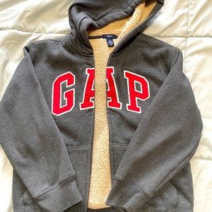 Gap kids medium sweatshirt with Sherpa lining